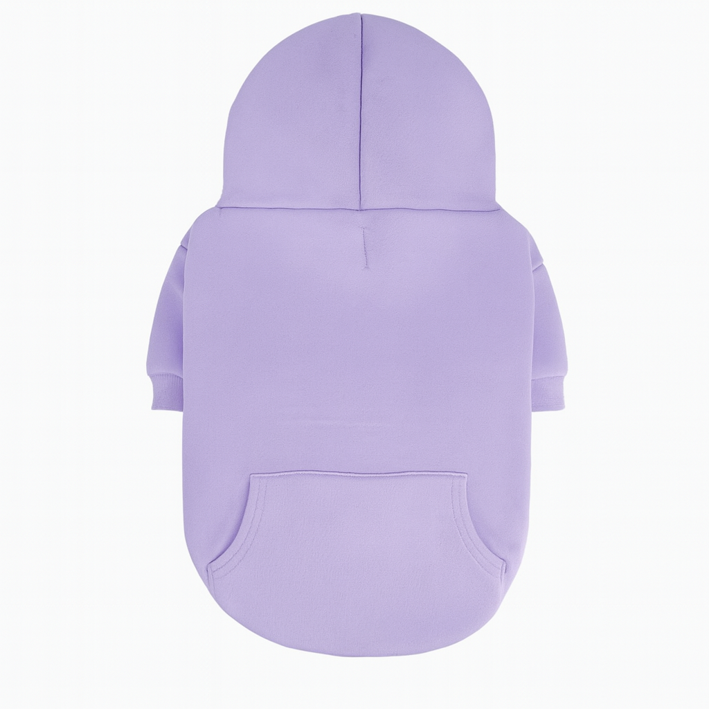 Zachte hondenhoodie met capuchon